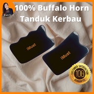 iMust 100% Gua Sha Tanduk Kerbau Guasa Alat Urut Body Scraping Massage Tool Body Massager Guasha Gua