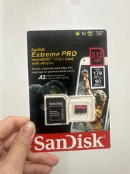 SanDisk Extreme PRO microSDXC UHS-I 記憶卡 512