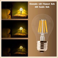 (High Quality) Edison LED Bulb- A60 4W E27(Warm White 3000k)