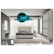 LHT Model 9100 8x8 ✔️ Bedroom Set Sliding Doors Wardrobe 8'ft Lenght ✔️ 8'ft Height ✔️ 1.9 Width ( 2