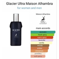 Glacier Ultra Maison Alhambra for women and men.
