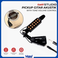 TaffSTUDIO Acoustic Guitar Pickup With Tone Volume Control - P-011