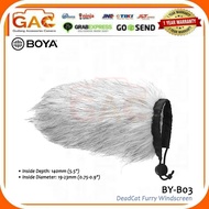 Boya BY-B03 Deadcat Furry Windscreen for Microphone Shotgun