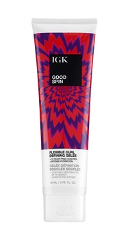 IGK GOOD SPIN Flexible Curl Defining Gelee | Hydrating + Frizz Control + Hold | Vegan + Cruelty Free