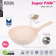 Bolde SUPER PAN - WOK PAN 30CM - WOK WITH GRANITE COATING - BOLDE 30CM