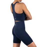 FIT Healy Racerback Sports Bra 02 Navy