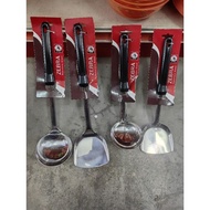 Zebra Thailand Stainless Steel Turner & Ladle /Chinese Turner&Ladle/Sudip senduk Stainless Steel Zeb
