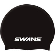 SWANS Swim Cap Silicone Cap SA7 Black (MBK)