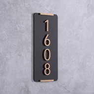 Unit Sign Unit Number Unit Plate
