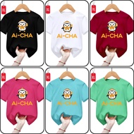 AI-CHA BOYS AND GIRLS T-SHIRTS TOPS SIZE M,L,XL