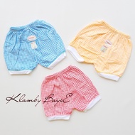 USAGI SNI Checkered Baby Shorts Newborn Baby Supplies