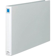 KOKUYO File Pipe A3 Horizontal 2 Holes 300 Sheets Silver F-E633C