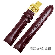 Suitable for Tissot leather watch strap T035 library chart belt 1853 leather bracelet 18mm watch accessories tissot female
