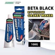 HARDEX Hi-Temperature Beta Black RTV Silicone Gasket Maker (100g) RS-777