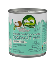 Natures Charm - KETO Sugar Free Sweetened Condensed Coconut Milk (สูตรคีโต นมมะพร้าวข้นหวาน กะทิข้นหวาน นมข้นหวาน นมข้นหวานเจ)