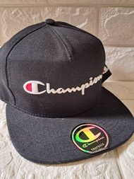 Champion 冠軍 鴨舌帽 棒球帽 老帽 帽子 硬板帽 潮流帽 潮流穿搭 夜店 遮陽帽 刺繡版 男女通用 深黑經典款