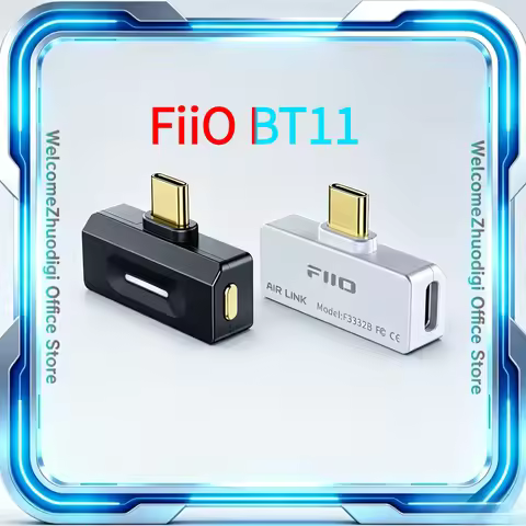 FiiO BT11 LDAC transmitter Type-C Bluetooth 5.4 Transmitter for Mobile / Game Player to Wireless Hea