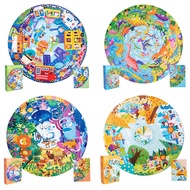 360 Degree Jigsaw Puzzle Spinner -20.9in Round Puzzle Holder Rotating Puzzle Table Puzzle Board for 