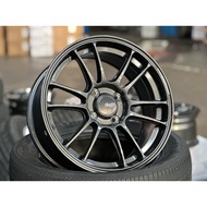 NEW 15X7J Advanti Ameros Rim (set of 4) Gunmetal 4X100 City Jazz Vios Yaris Myvi Mazda 2 Ativa