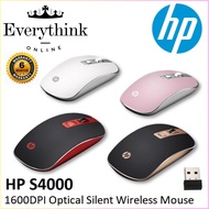 HP S4000  (2.4GHZ) / FM530A (2.4GHZ + BT) 1600DPI OPTICAL SILENT WIRELESS MOUSE LIGHT WEIGHT MICE FO