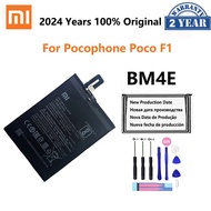 Xiao Mi original phone battery bm4e for Xiaomi Mi Pocophone Poco F1 pocophonef1 pocof1 4000mAh repla
