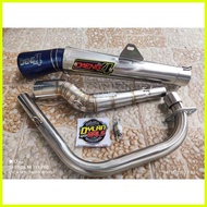 ♞,♘,♙DAENG SAI4 OPEN PIPE WITH SILENCER FOR TMX 125/155