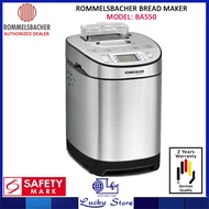 ROMMELSBACHER BA550 BREAD MAKER