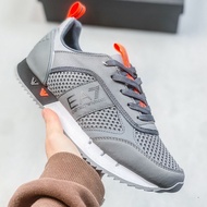 Armani EA7 Mesh Casual Shoes Men's Shoes New Style Trendy Fashion Low-Top Sneakers