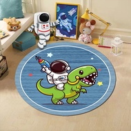 Tyk Spaceman Round Carpet Children's Study Table Computer Chair Study Table Under Bedroom Sound Insu