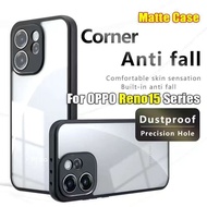 OPPO Reno 15 Pro/OPPO Reno15F Shockproof Case Colored Edges Clear Back 15 Pro Max/OPPO 15F 5g Direct