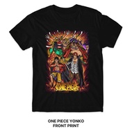 One Piece Yonko| One Piece Series T-Shirt (Singapore 3-5 Days Delivery) Anime Manga Custom Crafter T