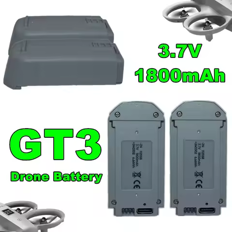 GT3 Drone Original 3.7V 1800mAh Battery Replacement Part for GT3 UAV Rechargeable Li-Po Battery Acce