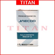 JAECOO FULLY SYNTETIC ENGINE OIL 0w20 5w30 SP C5 4.7L C9(2WD/AWD) J7(PHEV) J5
