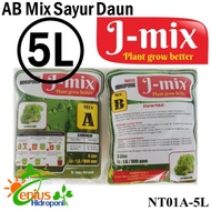 Ab Mix Sayur Daun Pekatan 5 Liter / Ab Mix 5 Liter J-Mix / Nutrisi