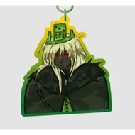 1x1x1x1 Colored Edge Acrylic Keychain