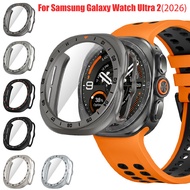 Hard PC Cover Shell For Galaxy Watch9 Ultra2 47mm PC Shockproof Bumper + Tempered Glass Smart Watch 