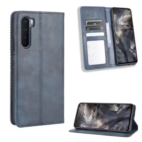 For OnePlus Nord Case One Plus Nord Wallet Flip Style Leather Magnet Phone Bag Cover For OnePlus Nor