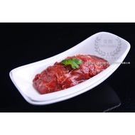 Vegetable Bowl Creative Porcelain Bowl Oven Bowl Shenzhou Boat-Shaped Bowl Western Food Plate Dish/C