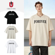 URBAN PIPE YH80 Korean Hiphop Tee | M-3XL Unisex | 230g Cotton Oversized | Logo Print | Summer Stree