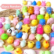 {KUT Department Store} 10Pcs/set Mochi Squishy Toys Mini Squishies Kawaii Animal Squishys Party Easter Gifts for Kids Stress Relief Toy YJN