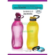 [Berkualitas] Eco Bottle Tupperware 2Liter - Botol Minum Tupperware