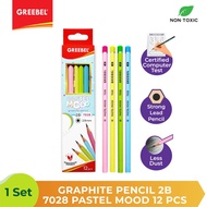 Greebel 2B 2.8mm Graphite Pencil. Pastel Mood 7028 - 12pcs.