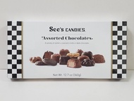 時思糖果 雜錦朱古力 綜合巧克力 盒裝 See's Candies Assorted Chocolates 12.7oz (360g)「現貨毋須問有冇, 有意請直接出價, 發問前, 請先清楚了解 "交