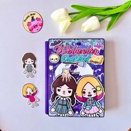 Toca Life World Quiet Book Toca Wednesday and Inid Doll House paper doll paper doll house princess d