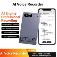 AI Voice Recorder 64GB ChatGPT Speech to Text 102 Languages Audio