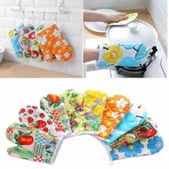 OVEN GLOVES HEAT-RESISTANT GLOVES WOMEN'S GLOVES COOKING GLOVES MICROWAVE GLOVES OVEN GLOVES HEAT-RE