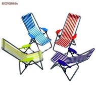 EIONG8686FT Foldable Beach Chair Model, Mini 12*11*19.5cm 1/6 Dollhouse Chair, HIgh Quality 4 Colors