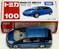 TOMICA NO.100 HONDA FIT SHUTTLE