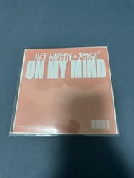 (100%New)On My Mind -Alex Warren, ROSÉ 1×7”單曲黑膠