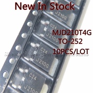 10PCS/LOT J210G MJD210T4G MJD210G  TO-252 MOS Darlington 25V 5A 12.5W New In Stock NOET